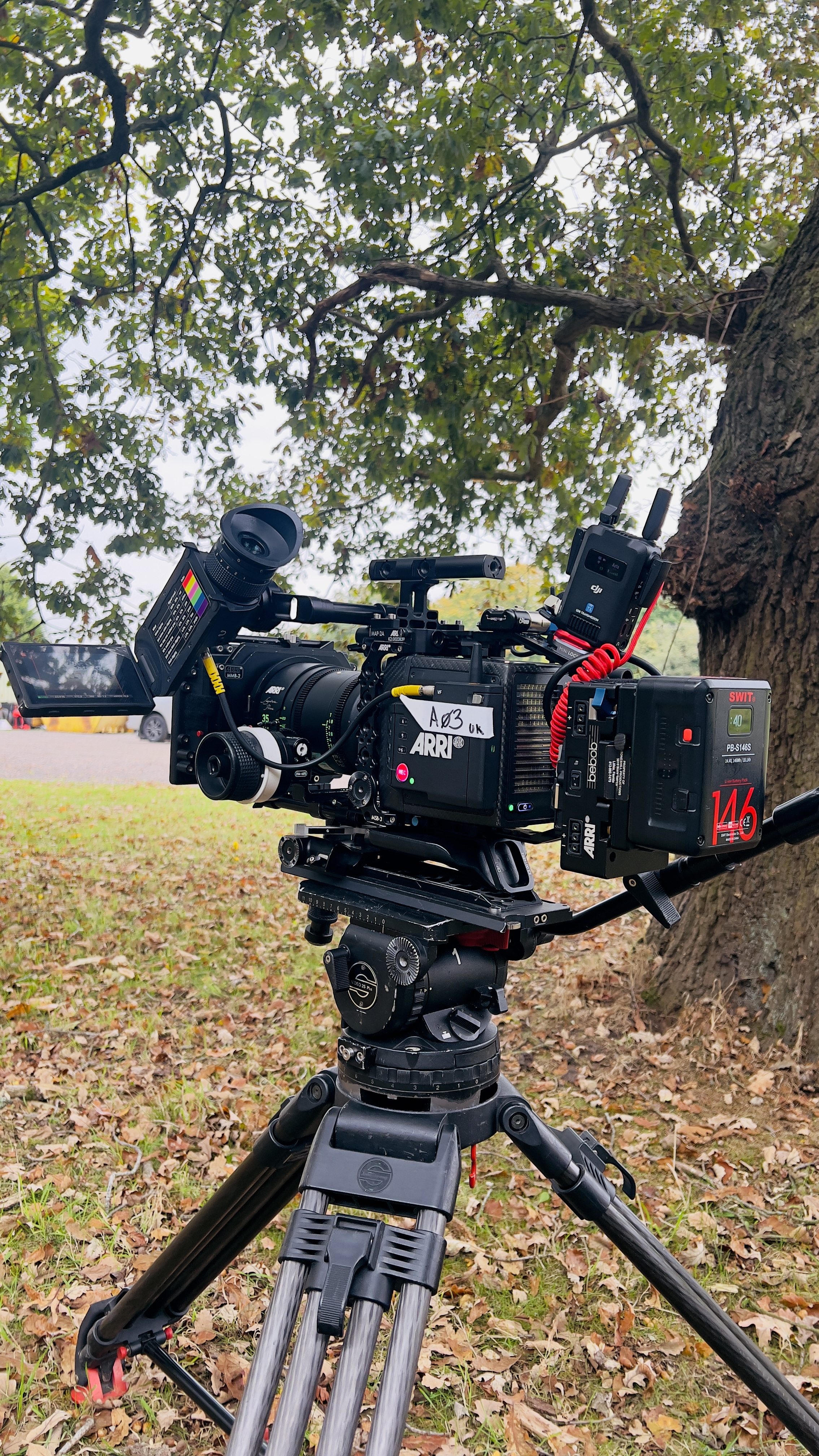 Arri Alexa Mini LF — on set